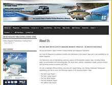 Tablet Screenshot of fishingec.com